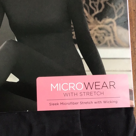 SOLD - Cuddl Duds - MicroWear black leggings - NWT - Small - Picture 2 of 10